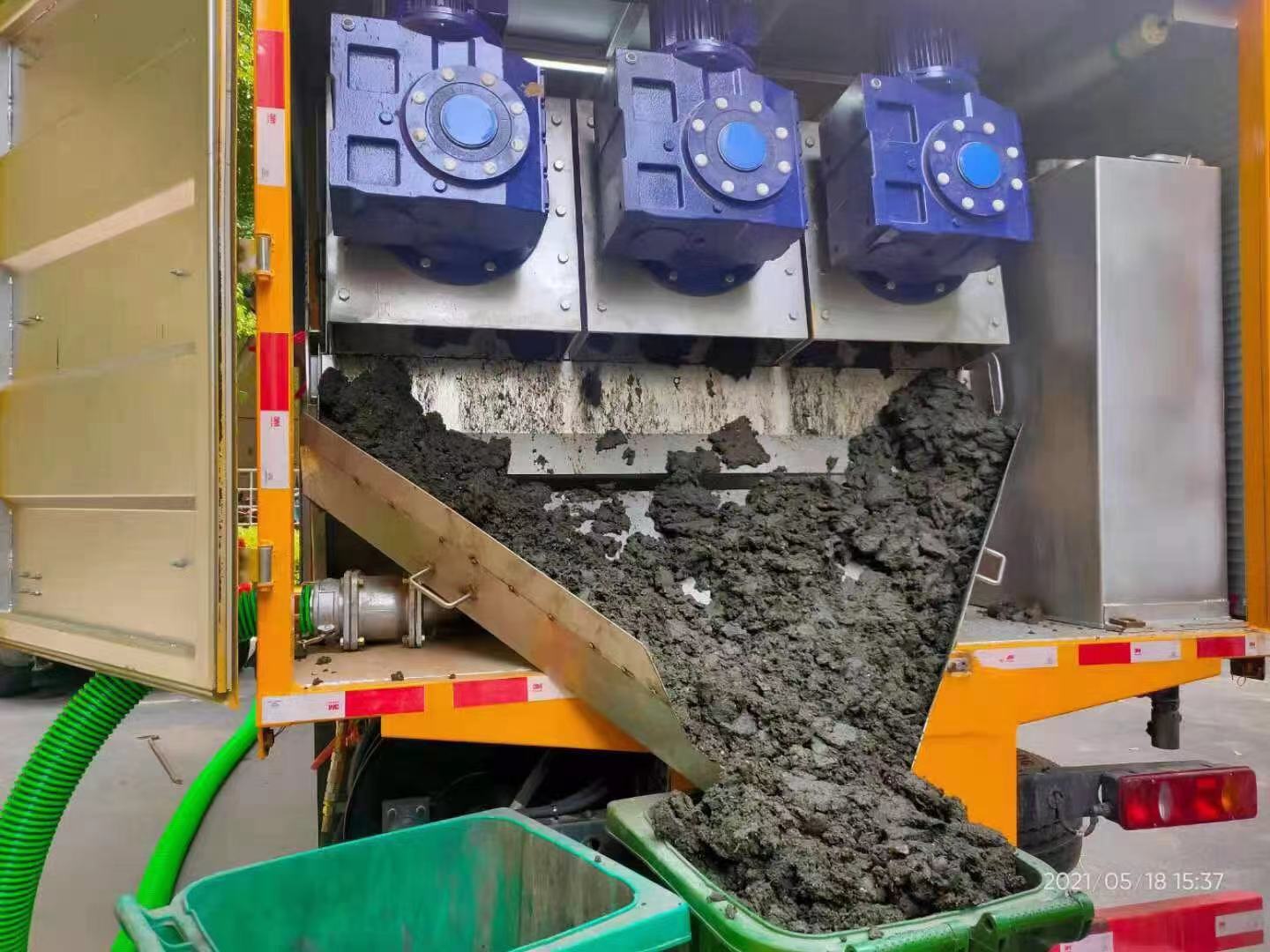 桓仁化粪池清掏城市维护站-泥浆净化干湿分离处理